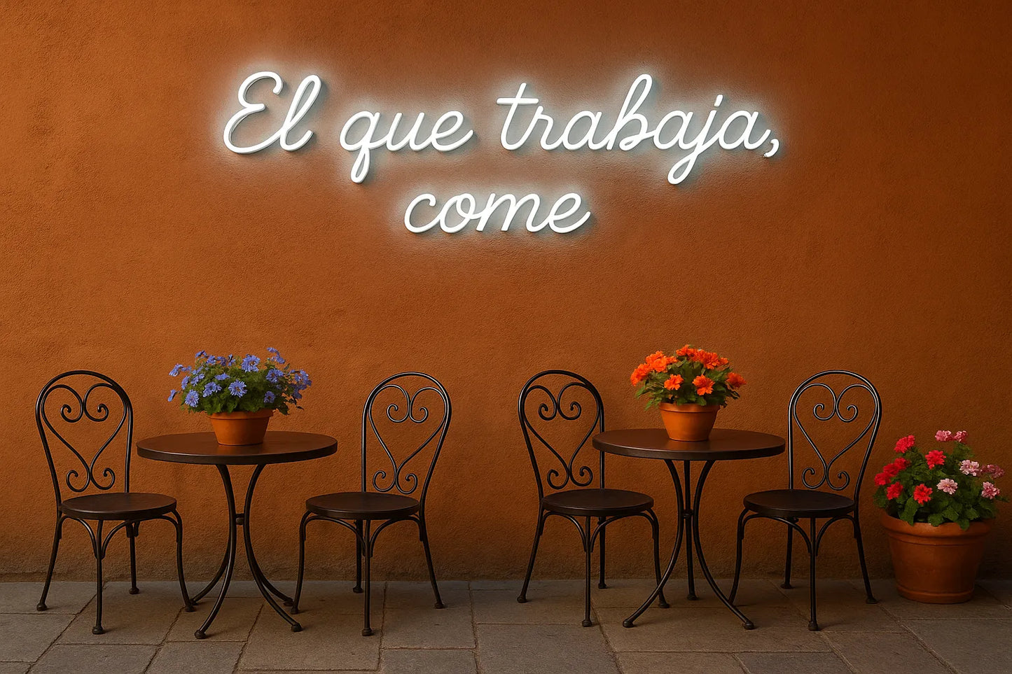El que trabaja, come