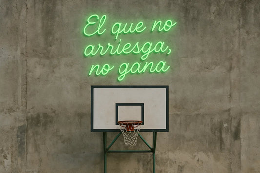 El que no arriesga, no gana