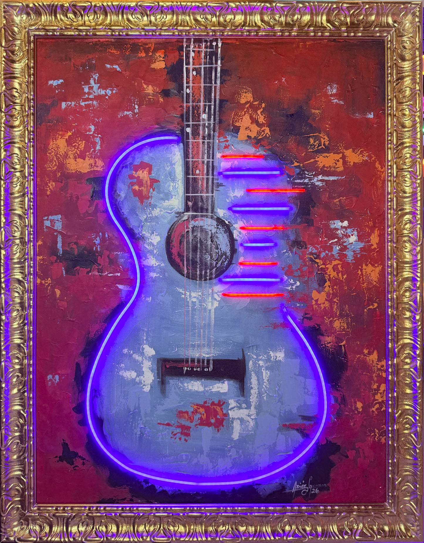 Guitarra Roja