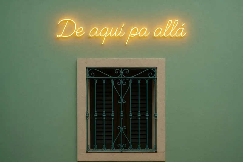 De aquí pa allá