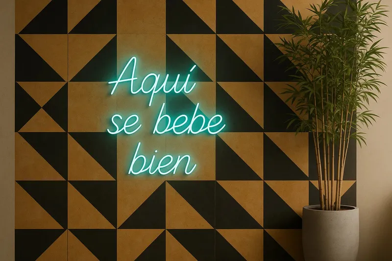 Aquí se bebe bien